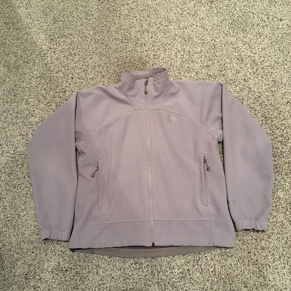 The North Face | Fleece Zip-up Jacket | Lavender | Size: M